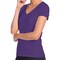 Next Level Women's Ideal V-Neck T-Shirt, Craft Light Solid Crewneck Tee